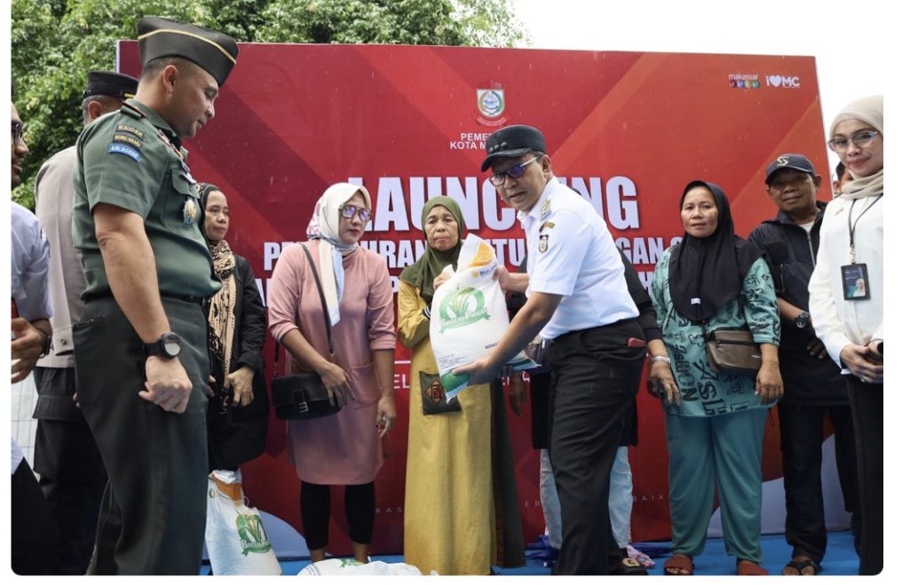 Danny Pomanto Melepas 40 Ton CBT Bantuan Pangan Pemerintah 2024