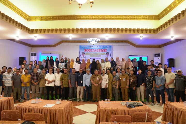 Wujudkan Perencanaan Pembangunan yang Terarah, Bupati Takalar Daeng Manye Buka Sosialisasi Kebijakan Pemerintah Kab. Takalar