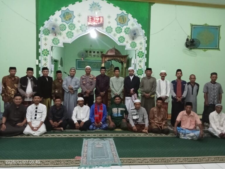 Polsek Bontonompo Gelar Safari Subuh di Masjid Al-Hidayah Dusun Kaleanassappu