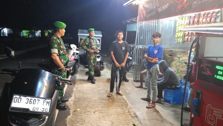 Koramil 1426-06/Mapsu Laksanakan Patroli Gabungan Bersama Komponen Pendukung
