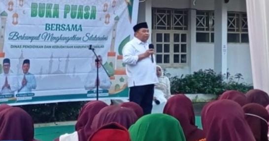 Momentum Bukber Dinas Pendidikan, Bupati Ungkap Prestasi SPM Pendidikan Takalar