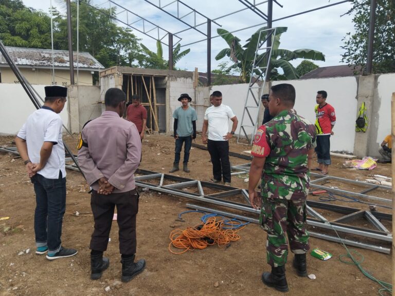 Pastikan Progres Pembangunan KDKMP Berjalan Lancar, Dandim 1426/Takalar Rutin Tinjau Langsung Pengerjaan