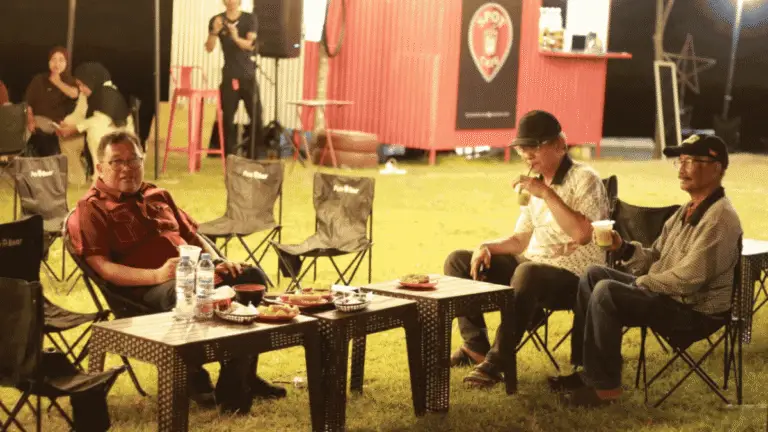 Malam di Paria Lau’ Makin Memukau, Daeng Manye Apresiasi Perkembangan Wisata Takalar