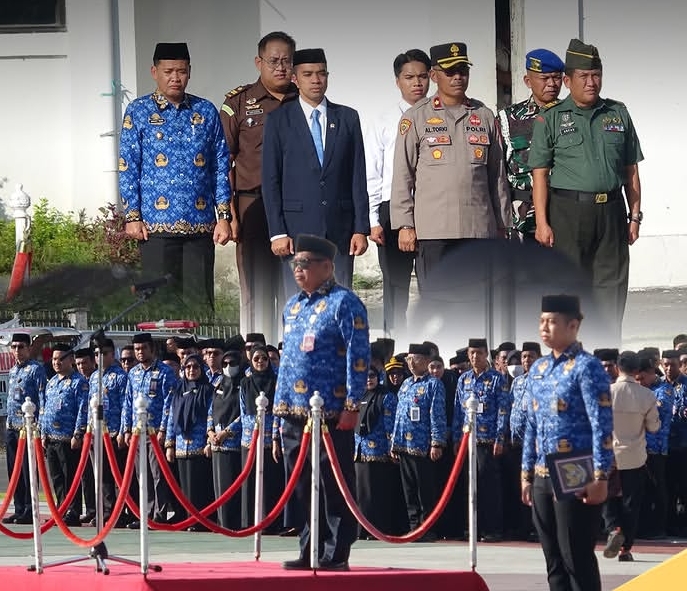 Upacara Hari Kesadaran Nasional, Bupati Takalar Serukan Perbaikan Kinerja di Semua Sektor