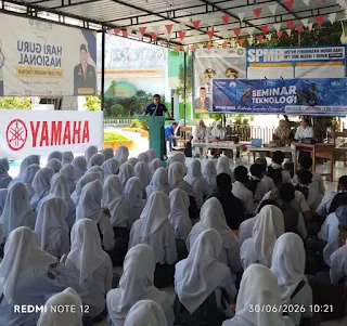 SMK Negeri 1 Gowa Gandeng Yamaha Hadirkan Seminar Teknologi untuk Siapkan SDM Unggul