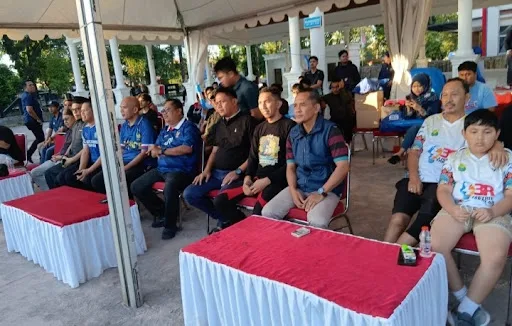 Bupati dan Wabup Takalar Nobar Piala Dunia, Wujudkan Kedekatan Dengan Masyarakat