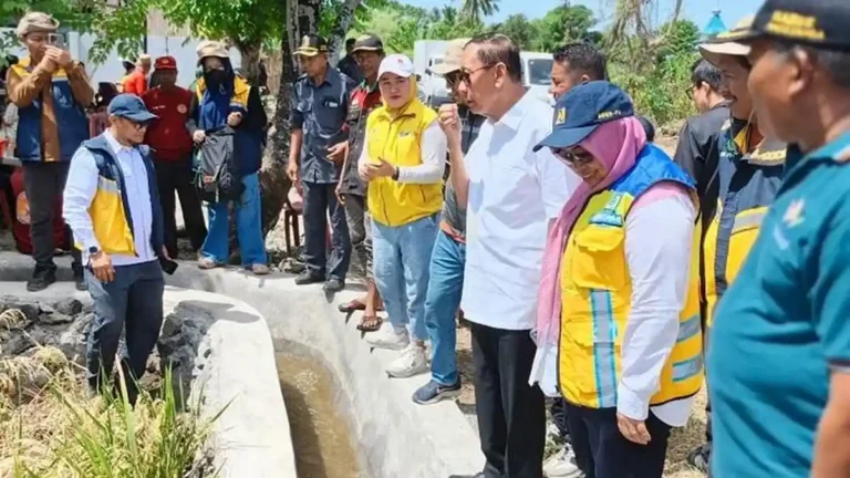 Hamka B. Kady Turun ke Lapangan Awasi Pembangunan P3-TGAI Demi Manfaat Maksimal bagi Petani