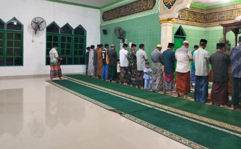 Sholat Subuh Keliling, Koramil 1426-06/Mapsu Perkuat Silaturahmi dan Kemanunggalan TNI dengan Masyarakat