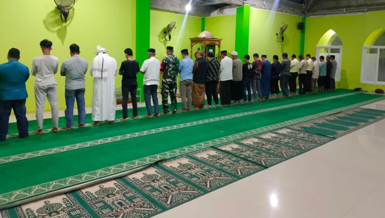Sholat Subuh Keliling, Koramil 1426-07/Pattallassang Perkuat Silaturahmi dan Kemanunggalan dengan Masyarakat