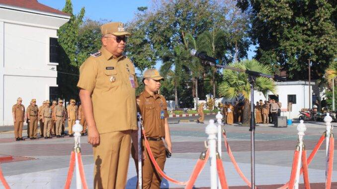 Pimpin Apel Gabungan, Bupati Takalar Minta ASN Tinggalkan Budaya Absen Tanpa Produktifitas