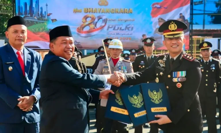 Bupati Takalar Serahkan Lahan Untuk Polri, Dukung Pembentukan Tiga Polsek Baru