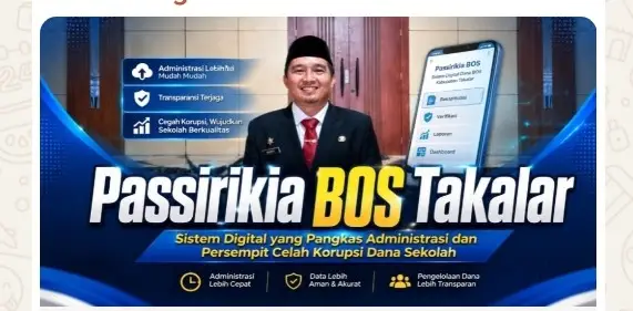 PASSIRIKIA BOS Diluncurkan, Dody Riyan Saputra Tegaskan Komitmen Cegah Penyalahgunaan Dana BOS