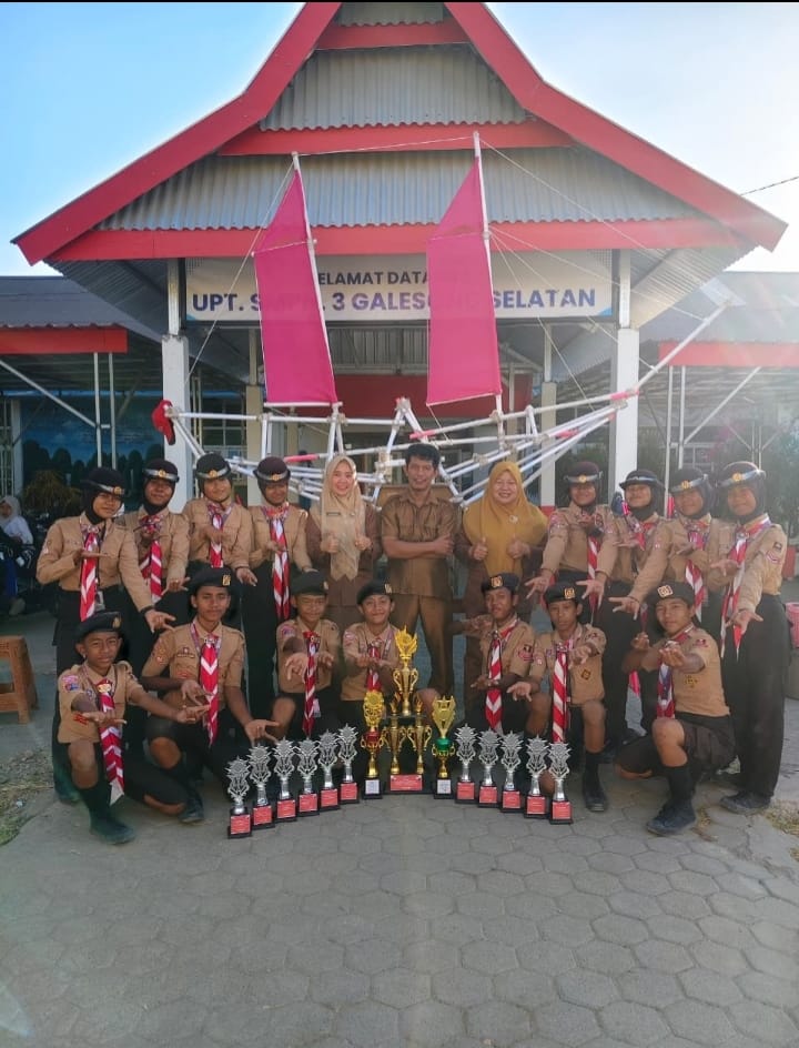 SMPN 3 Galesong Selatan Raih Juara Umum Semarak HUT RI ke-81 Tingkat Kecamatan