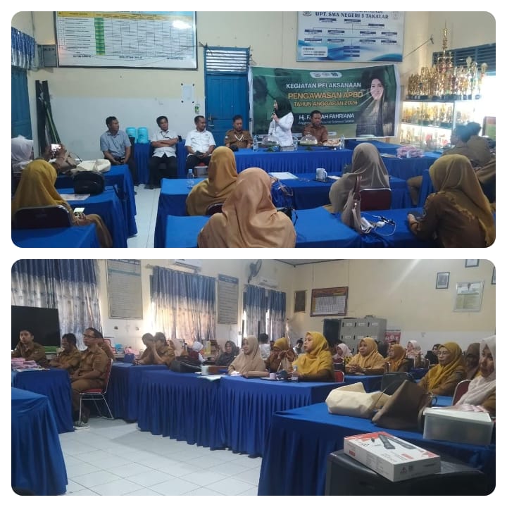 Kunjungan Anggota DPRD Provinsi Hj. Fadillah Fahriana di SMAN 5 Takalar Serap Aspirasi Pendidikan