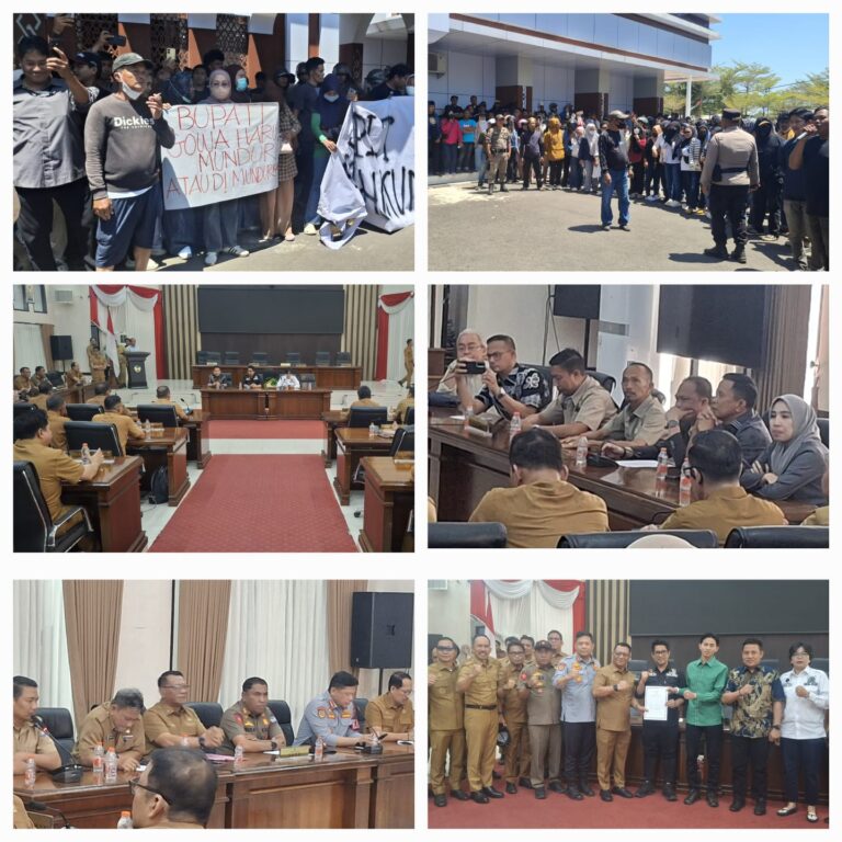 Ada Apa? Warga dan ASN Gowa Gelar Aksi Demo di Kantor DPRD dan Bupati Gowa