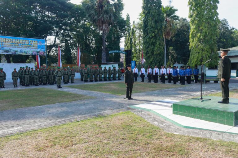 Kodim 1426/Takalar Gelar Upacara HUT ke-81 TNI, Teguhkan Pengabdian Bersama Rakyat
