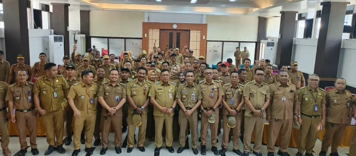 Pimpin Rakor Camat dan Kades, Bupati Takalar Instruksikan Percepatan Pencairan Siltap